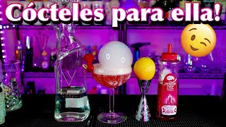 🍹Cocteles FACILES para el día de las MADRES 💖 [upl. by Ridglea]