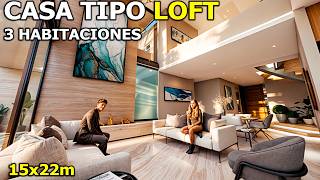 HERMOSA CASA tipo LOFT con 3 HABITACIONES [upl. by Cecile788]