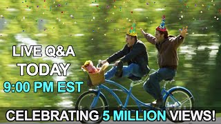 LIVE QampA  Celebrating 5 Million Views [upl. by Ennywg825]