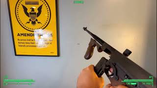 Totally normal Fallout SMG reload and not real life [upl. by Manard]