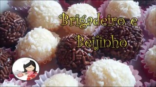 Como fazer brigadeiro e beijinho de coco [upl. by Bridge]