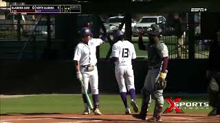 UNA Baseball win big at home against Alabama AampM [upl. by Olivie]