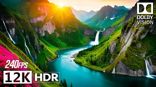 BREATHTAKING LANDSCAPE 12K HDR PLANET EARTH DOLBY VISION™ 240FPS [upl. by Rosalia]