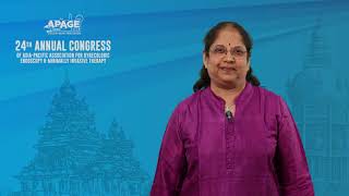 How Attending a Conference Helps Me  Dr Jaishree GajarajCoChairperson of APAGE2024 [upl. by Ynna]