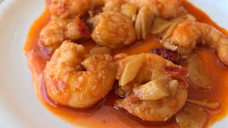 Gambas al pil pil [upl. by Yrrag]