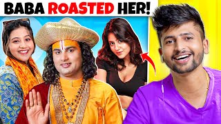 BABA JI ROASTED ANJALI ARORAkaccha badam 😂  RAJAT PAWAR [upl. by Fahey]