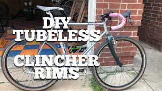 Tubeless on Clincher Rims for my Vintage Gravel Bike [upl. by Modesty]