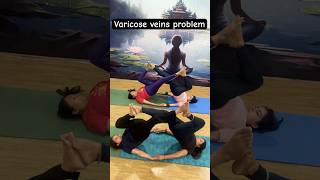 Varicose veins problem do this yoga asana fitness motivation wellness ytshorts shorts viral [upl. by Clie]