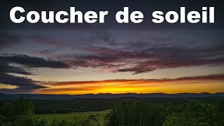 Lever et coucher du soleil dans Charlevoix  4K [upl. by Rumery]