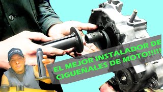 instalador de cigueñales  como instalar un cigueñal de moto [upl. by Ynez]