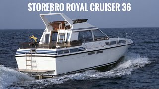 Обзорпродажа катера STOREBRO ROYAL CRUISER 36 [upl. by Elehcor]