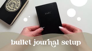 ciao hobonichi cousin hello bullet journal  leuchtturm a6 pocket minimalist bullet journal setup [upl. by As]