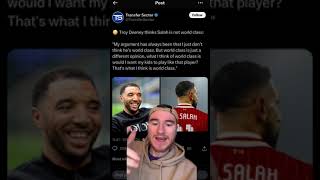 Troy Deeney Thinks Salah Is Not World Class [upl. by Chae]