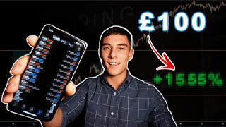 £100 FOREX TRADING CHALLENGE  EP3 [upl. by Ailahtan695]