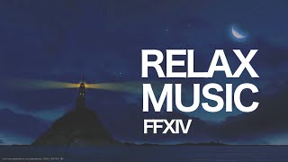 FF14 BGM Deep Calm Relaxing Night Sleep Scene Music OST [upl. by Bobker]