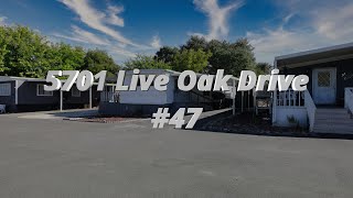 5701 Live Oak Dr 47 [upl. by Aicertap294]