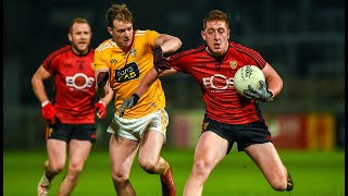 BeoSport Highlights Down v Antrim  BOI Ulster Dr McKenna Cup Rd 2  11th Jan 2022 [upl. by Katuscha]