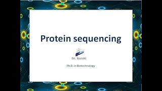 protein sequencing steps [upl. by Sikras369]