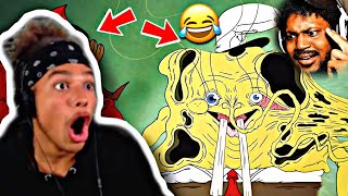 CORYXKENSHIN  spongebob squarepants i have no words SSS 037 REACTION [upl. by Certie]