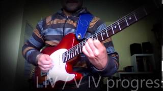 Salsa y afro cuban montunos for guitar montuno patterns [upl. by Able694]