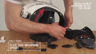 Interphone Tutorial 1 How to Install Intercom on Helmet [upl. by Waly]