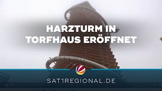 65 Meter hoher Harzturm in Torfhaus eröffnet [upl. by Erastatus]