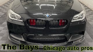 BMW F10 M5 Going Into storage The Bays Chicago Auto Pros [upl. by Annekam]