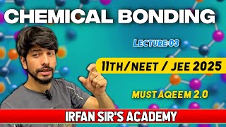 CHEMICAL BONDING lec3  VSEPR Theory  11TH JEENEET  CBSE  JKBOARD [upl. by Neelya]