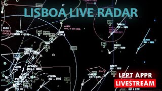 Lisboa Airport Radar LIVE w communication 🔴  Radar de Lisboa em direto  LPPT Approach 24102024 [upl. by Mundy]