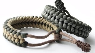 How to Make a quotMad Max Stylequot Sanctified Paracord BraceletBonusCobraKing Cobra ending knot [upl. by Standish]