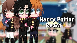 ⚡️💚 Harry Potter 4th year react  short [upl. by Jonette]