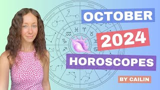 INDEPTH Octоber 2024 Horoscopes For The 12 Zodiac Signs BY CAILIN [upl. by Macleod326]