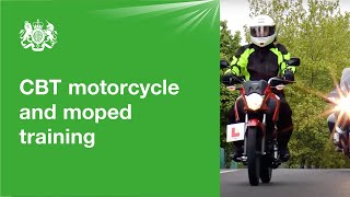 CBT mopedmotorcycle training 2023 official DVSA guide [upl. by Yenruoj]