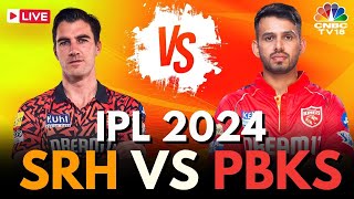 IPL 2024 LIVE SRH Vs PBKS LIVE Match  Sunrisers Hyderabad Vs Punjab Kings Score LIVE  IPL  N18L [upl. by Leuas]