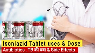 Isoniazid tablets ip 300 mg  isoniazid tablet side effects  Medicine for tuberculosis  First line [upl. by Noivaz]