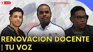 RENOVACIÓN DOCENTE TU VOZ  CONCURSOS DE OPOSICIÓN Y EVALUACIÓN DEL DESEMPEÑO [upl. by Tigirb926]