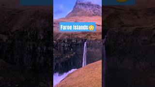 Beauty looks unreal on Faroe Islands travel nature shorts [upl. by Adian]