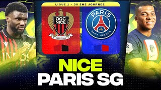 🔴 NICE  PSG  Paris sous pression  Lens est à 3 pts   ogcn vs paris   LIGUE 1  LIVEDIRECT [upl. by Trocki]