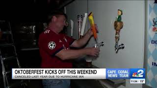 Cape Coral GermanAmerican Social Club hosts 38th Annual Oktoberfest [upl. by Ahcsas]