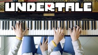 Undertale OST  CORE Piano Cover [upl. by Elatia]