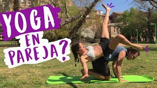 Intentamos poses quotbásicasquot de acroyoga 😅 YOGA EN PAREJA [upl. by Aufa363]