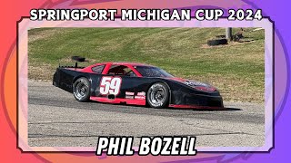 10624  GoPro  Phil Bozell  Template Late Model AFeature  Springport MidMichigan Speedway [upl. by Ford]