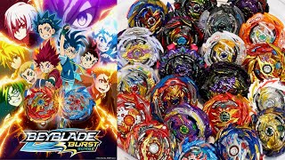 ALL SEASON 5 Beyblade Burst SPARKINGSURGE Marathon Battle [upl. by Gnilrad]