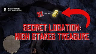 Hidden Treasure High Stakes Treasure  All 3 Maps amp Treasure Locations  Red Dead Redemtion [upl. by Yeknarf]