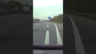 Ausfahrt kam urplötzlich ausfahrt deutschland dashcam [upl. by Lowrie]