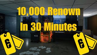 How To Get Renown Fast Rainbow Six Siege [upl. by Aliac967]