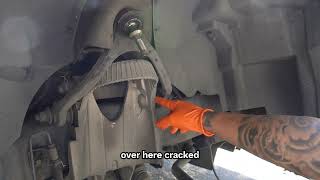 How to Replace Front Struts on a 2004 Mercury Grand Marquis Fixing a Bouncy Ride [upl. by Lefton108]