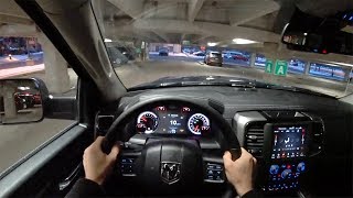 2018 Ram 1500 Sport Crew Cab 4x4  POV Night Drive Binaural Audio [upl. by Enrev]