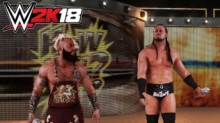 WWE 2K18  Enzo Amore amp Big Cass Entrance Signature Finisher [upl. by Tomkins]