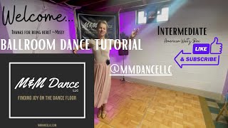 Ballroom Dance TutorialIntermediate Waltz Box [upl. by Adidnere]